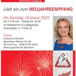 Neujahrsempfang Plakat